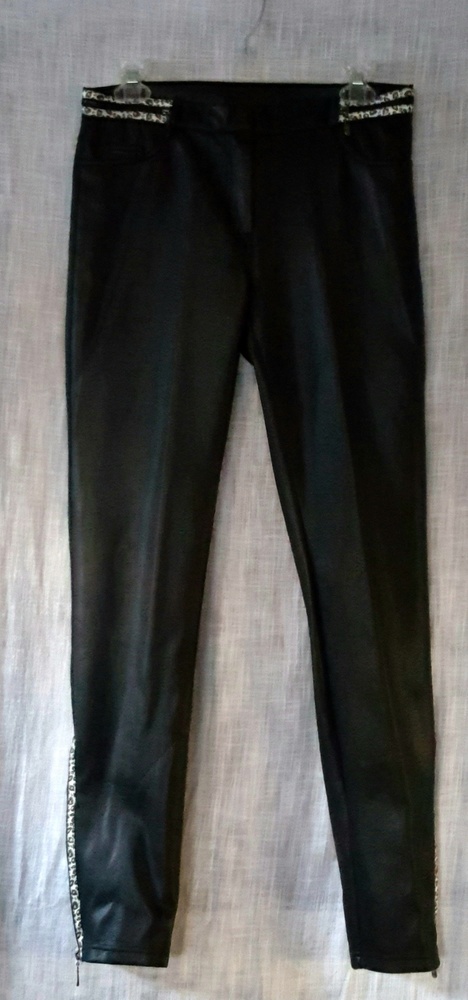 Alberto Makali Vegan Leather pants size 8 NWOT